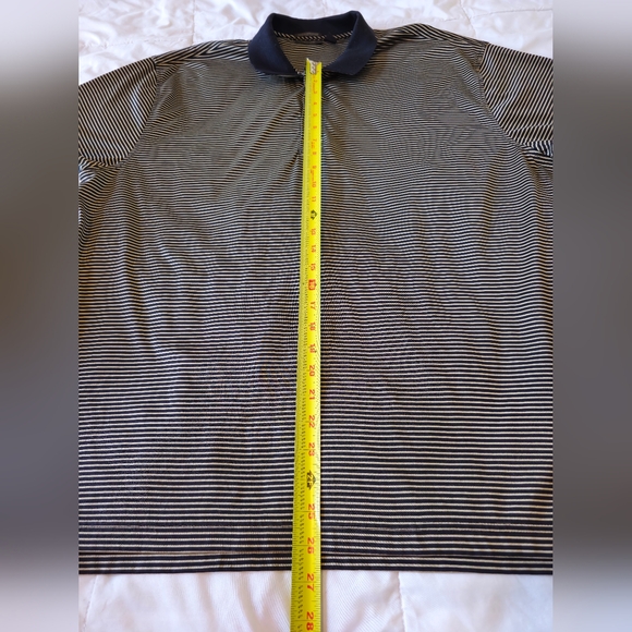 Tasso Elba Striped Golf Shirt β³ (Large) π©Άππ€ - Picture 13 of 16